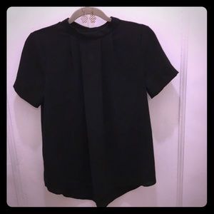 Black blouse with FREE earrings
